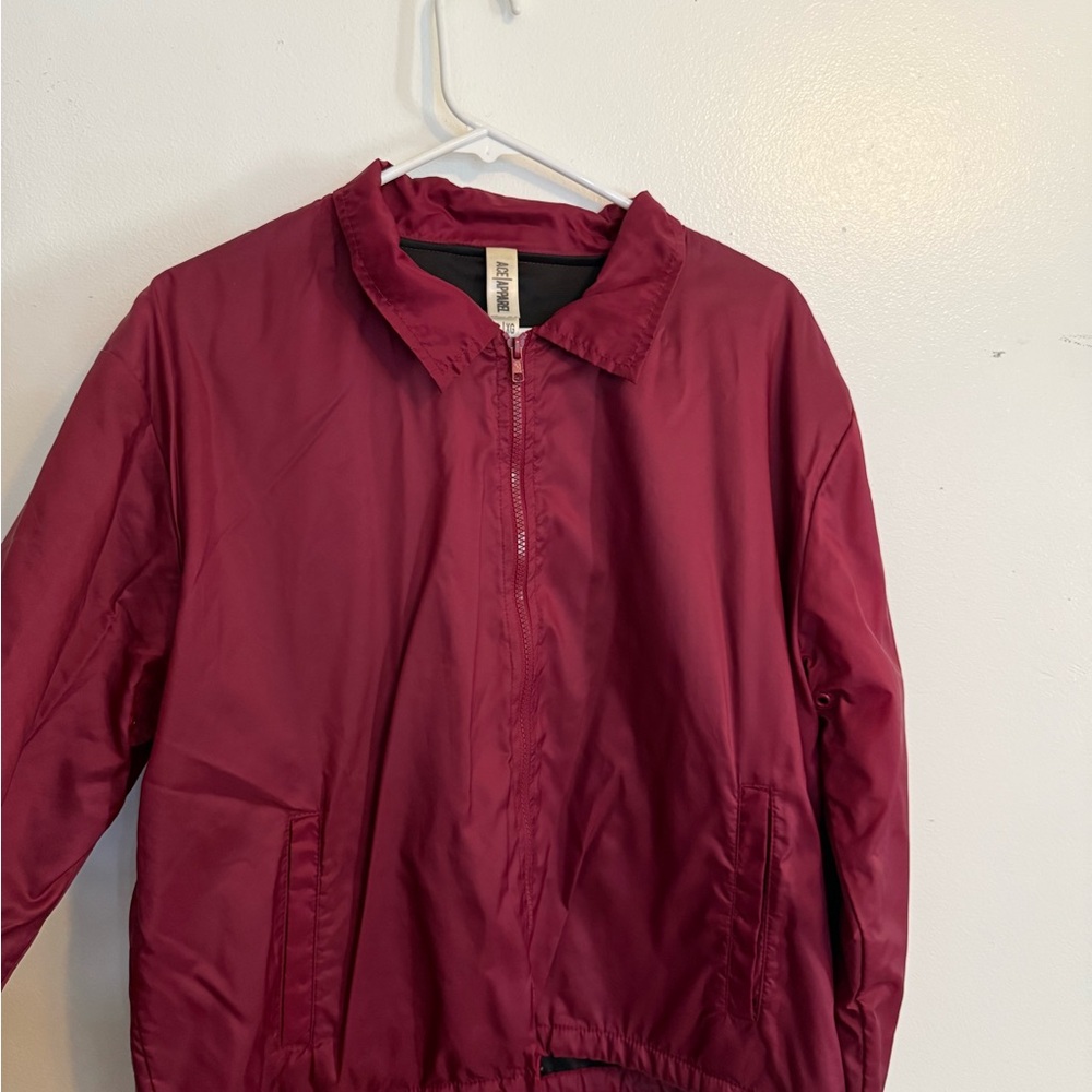 Men's Burgundy Jacket
